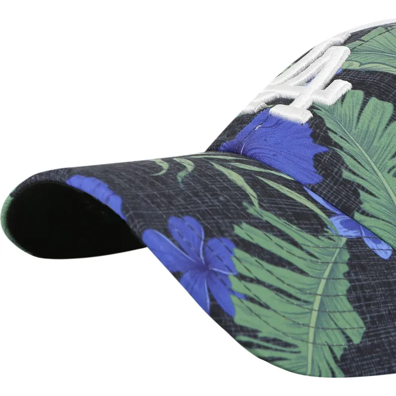 47-brand-curved-brim-clean-up-beach-side-los-angeles-dodgers-mlb-multicolor-adjustable-cap