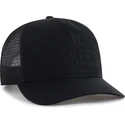 47-brand-black-logo-hitch-contemporary-new-york-yankees-mlb-black-trucker-hat