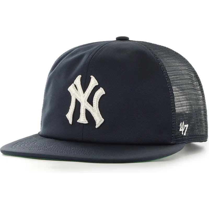 47-brand-flat-brim-captain-rl-golden-age-new-york-yankees-mlb-navy-blue-trucker-hat