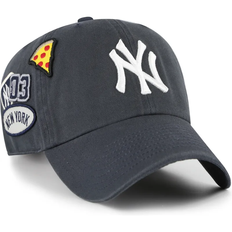 47-brand-curved-brim-clean-up-badges-vintage-new-york-yankees-mlb-navy-blue-adjustable-cap