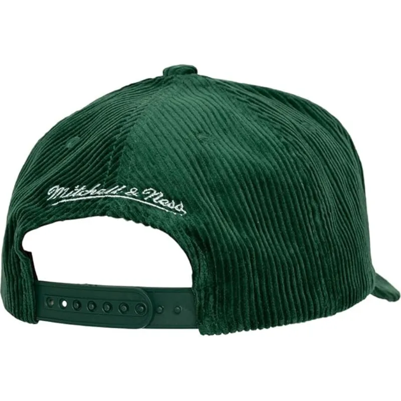 mitchell-ness-curved-brim-arch-stamp-pro-anaheim-ducks-nhl-green-snapback-cap