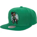 mitchell-ness-flat-brim-team-ground-20-boston-celtics-nba-green-snapback-cap
