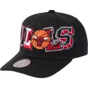 mitchell-ness-curved-brim-hyper-type-pro-chicago-bulls-nba-black-snapback-cap