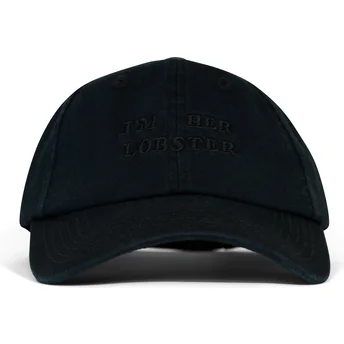 Pica Pica Curved Brim I'm Her Lobster Black Adjustable Cap