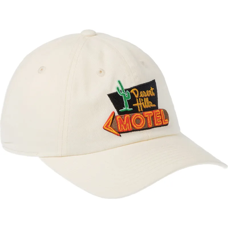 american-needle-curved-brim-desert-hill-motel-ballpark-beige-adjustable-cap