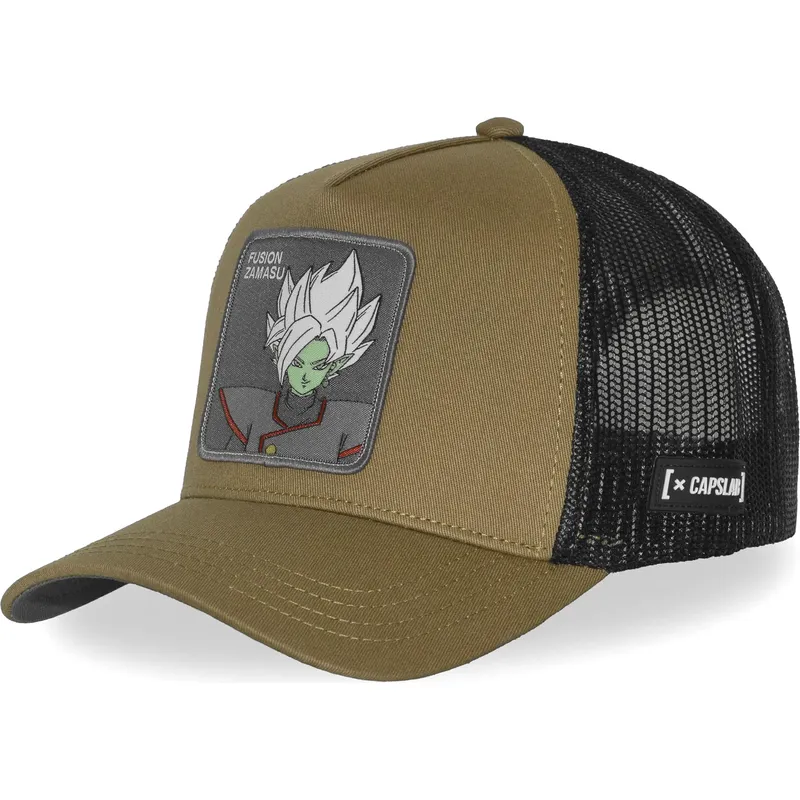 capslab-zamasu-dbs8-zamb-dragon-ball-green-trucker-hat