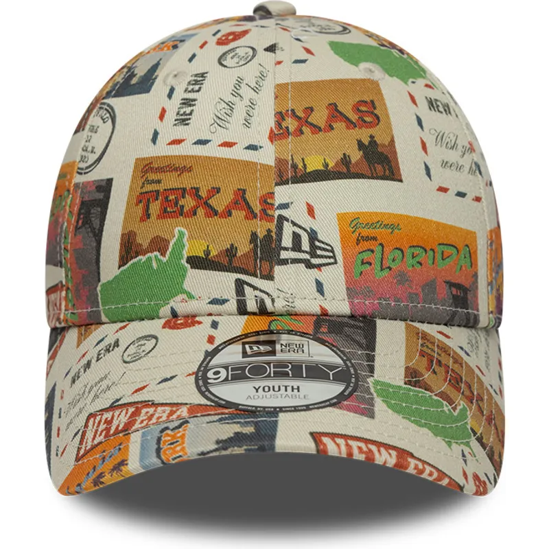 new-era-curved-brim-youth-9forty-location-all-over-print-multicolor-adjustable-cap