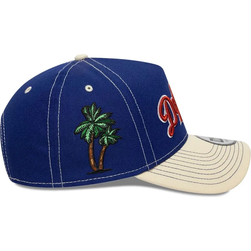 new-era-curved-brim-e-frame-city-icon-los-angeles-dodgers-mlb-blue-and-beige-snapback-cap
