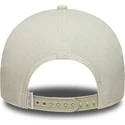 new-era-curved-brim-e-frame-patch-linen-beige-snapback-cap
