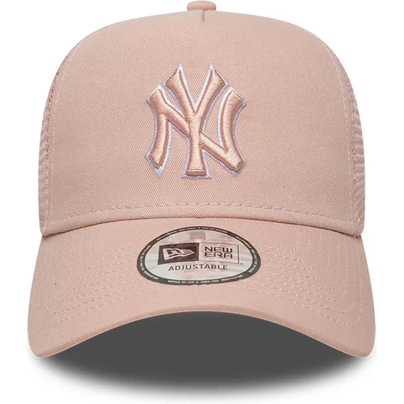 new-era-pink-logo-a-frame-outline-new-york-yankees-mlb-pink-trucker-hat