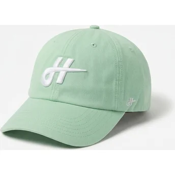 Homenage Curved Brim Merch Merchandising The 90s Light Green Adjustable Cap