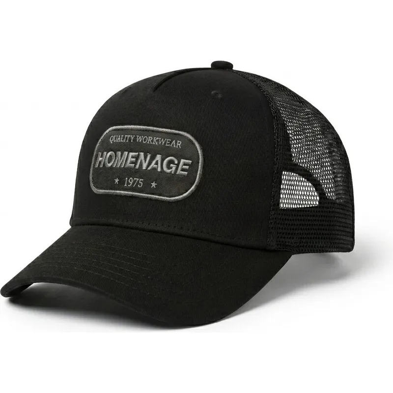 homenage-work-1975-workwear-the-trucker-black-trucker-hat