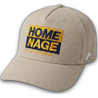 Homenage Curved Brim Decker Workwear The Retro Beige Snapback Cap
