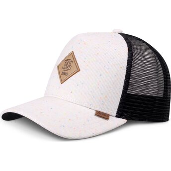 Djinns HFT JerseySpots Beige and Black Trucker Hat