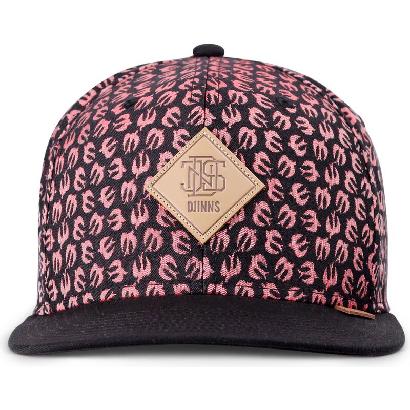 djinns-flat-brim-swallows-multicolor-snapback-cap