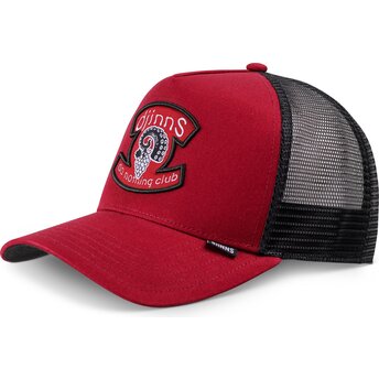 Djinns HFT OctoGrape Red Trucker Hat