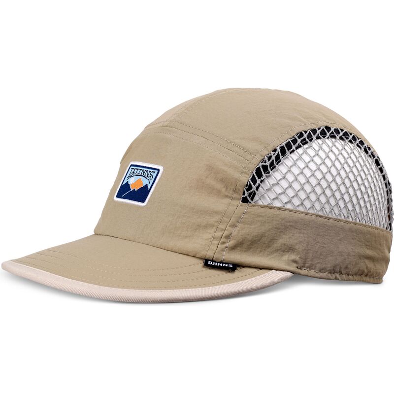 djinns-flat-brim-soft-bignet-mountain-beige-adjustable-trucker-hat
