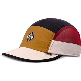 Djinns Flat Brim Soft MoBeSea Chestnut Multicolor Adjustable Cap