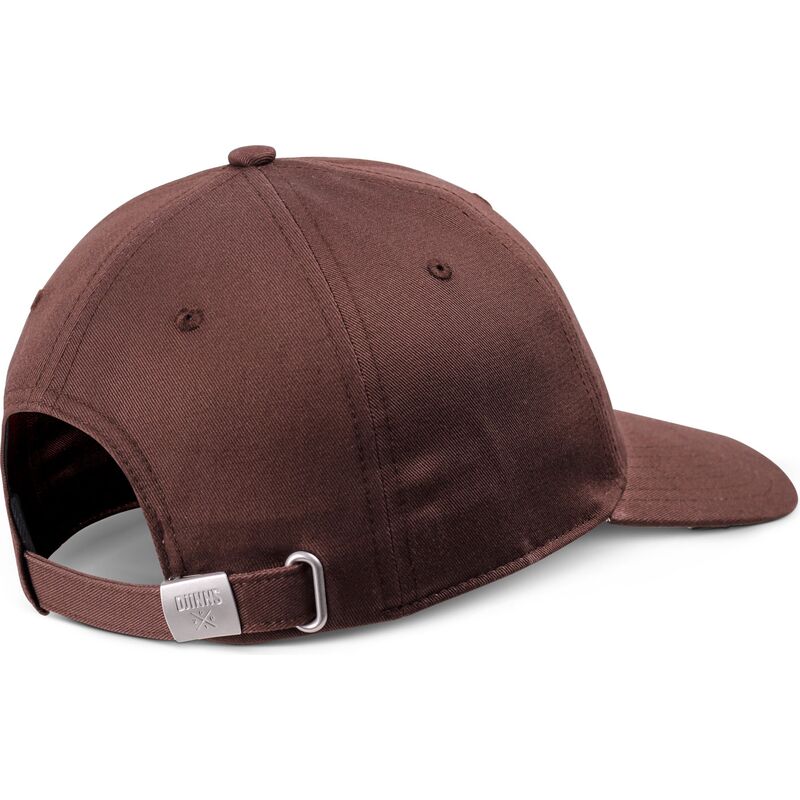 djinns-curved-brim-guy-in-a-cup-brown-adjustable-cap