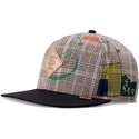 djinns-flat-brim-crinklecheck-grey-and-black-snapback-cap