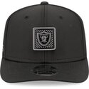 new-era-curved-brim-9seventy-stretch-snap-training-pack-2026-las-vegas-raiders-nfl-black-snapback-cap