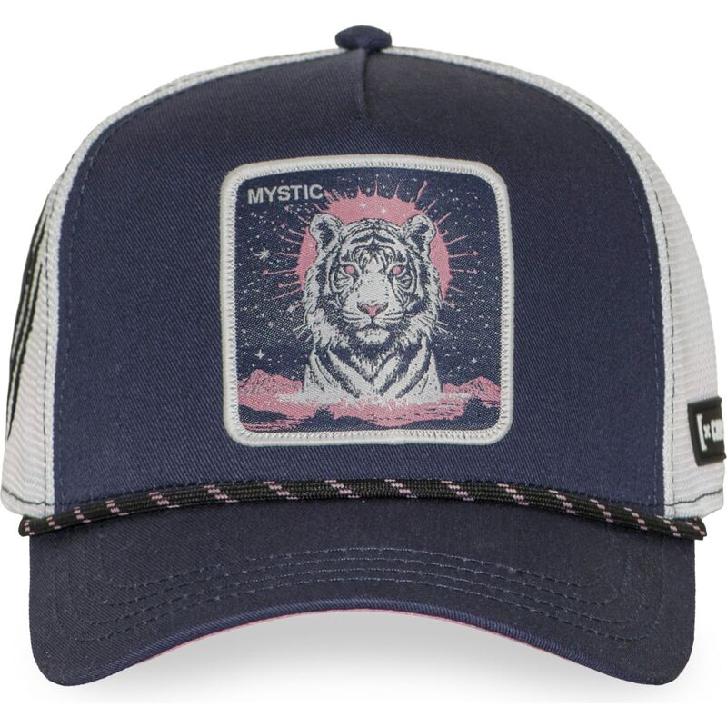 capslab-tiger-bea3-mysb-beasts-navy-blue-and-white-trucker-hat