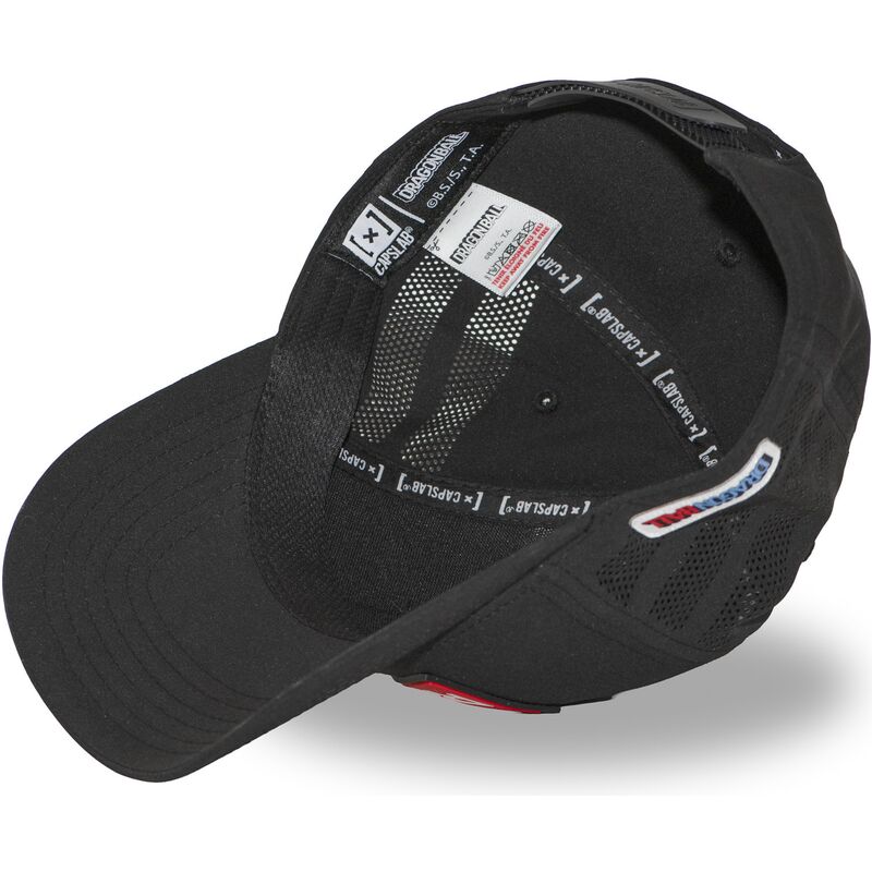 capslab-red-ribbon-army-db7-redb-dragon-ball-black-adjustable-trucker-hat
