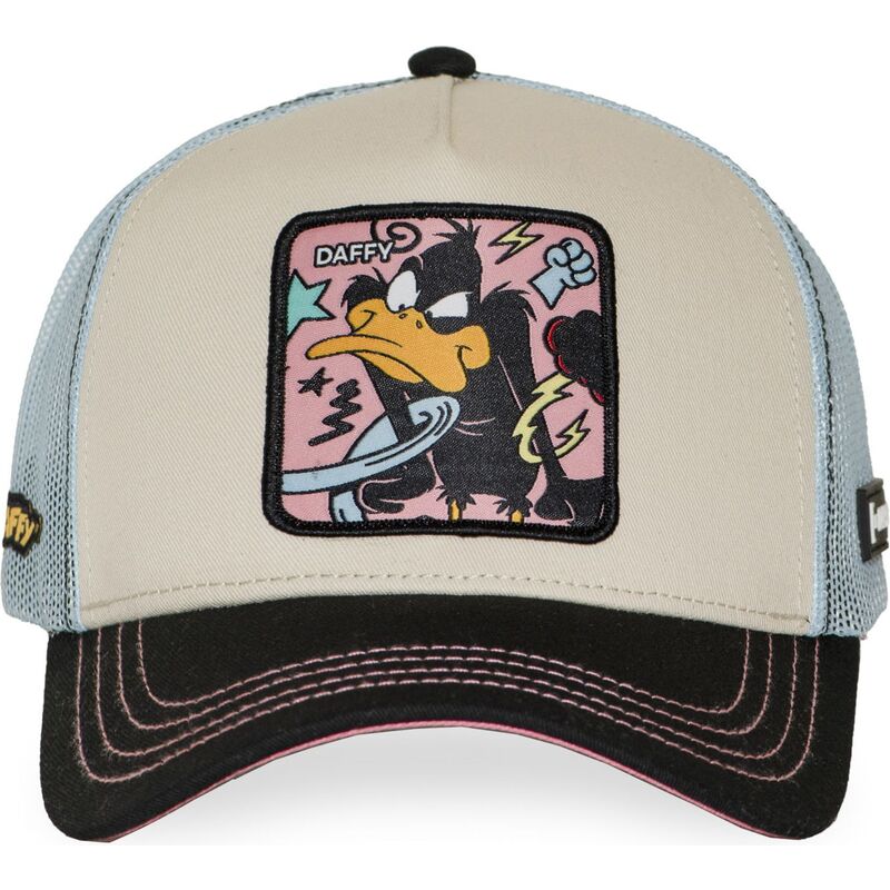capslab-daffy-duck-loo13-dafb-looney-tunes-multicolor-trucker-hat capslab-daffy-duck-loo13-dafb-looney-tunes-multicolor-trucker-hat