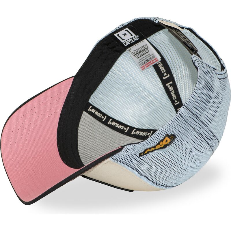 capslab-daffy-duck-loo13-dafb-looney-tunes-multicolor-trucker-hat capslab-daffy-duck-loo13-dafb-looney-tunes-multicolor-trucker-hat
