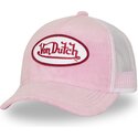 von-dutch-kylie-p-pink-and-white-trucker-hat