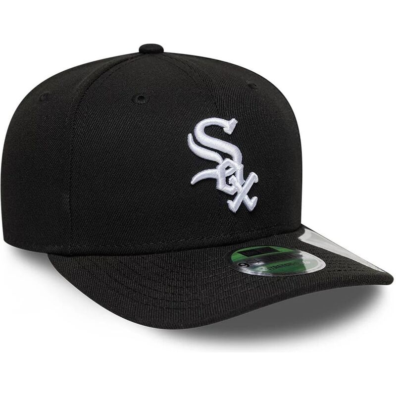 new-era-curved-brim-9seventy-stretch-snap-player-replica-chicago-white-sox-mlb-black-snapback-cap