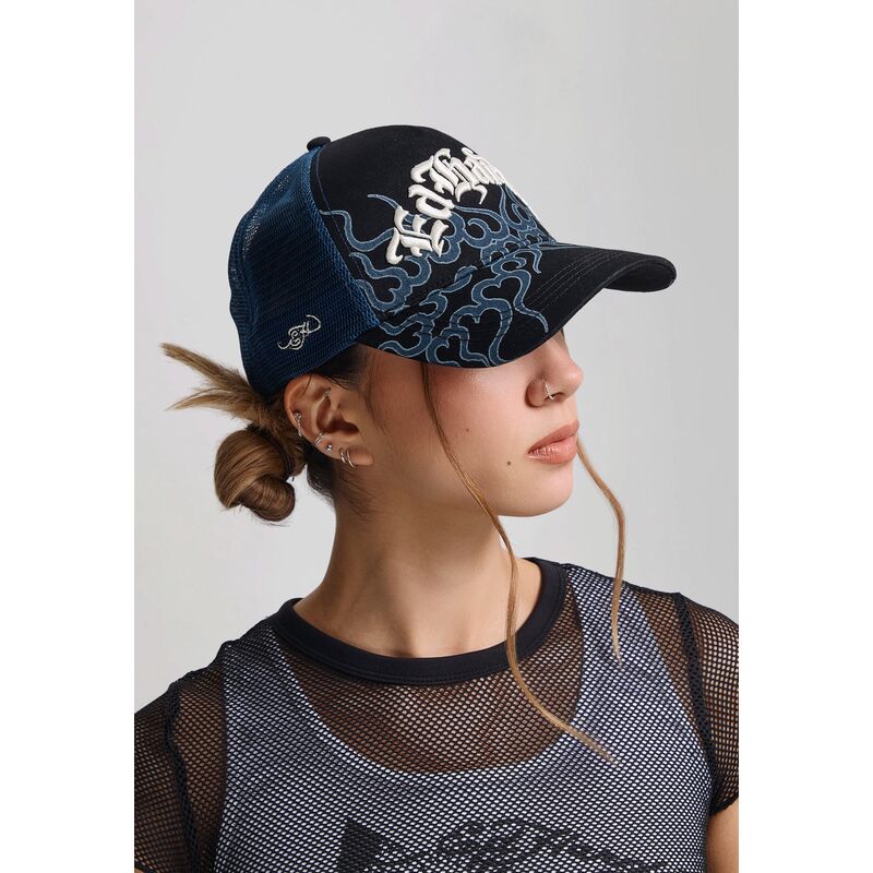 ed-hardy-flaming-black-trucker-hat