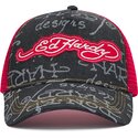 ed-hardy-don-denim-black-and-red-trucker-hat