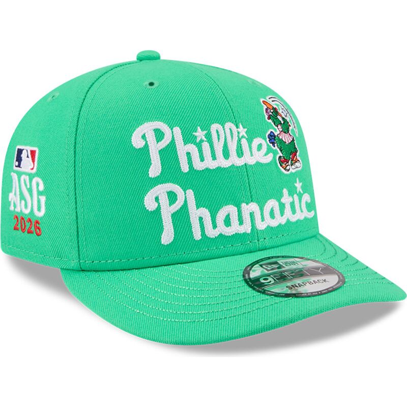 new-era-curved-brim-9fifty-all-star-game-fan-pack-philadelphia-phillies-mlb-green-snapback-cap new-era-curved-brim-9fifty-all-star-game-fan-pack-philadelphia-phillies-mlb-green-snapback-cap