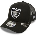 new-era-9seventy-stretch-snap-team-las-vegas-raiders-nfl-black-trucker-hat