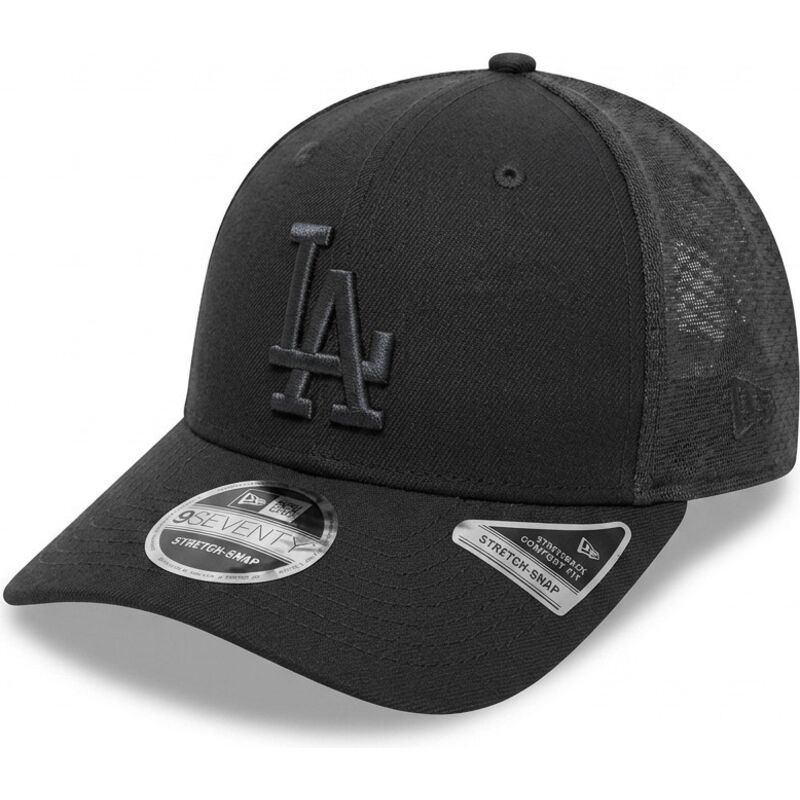 new-era-9seventy-stretch-snap-color-pack-los-angeles-dodgers-mlb-grey-trucker-hat new-era-9seventy-stretch-snap-color-pack-los-angeles-dodgers-mlb-grey-trucker-hat