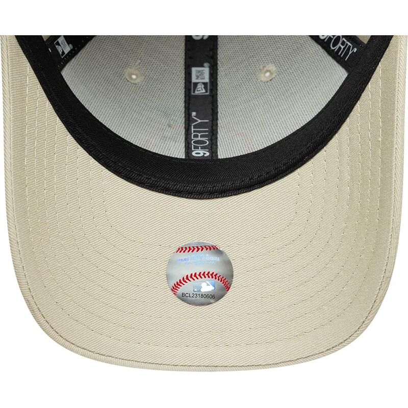 new-era-curved-brim-youth-9forty-fruit-icon-orange-los-angeles-dodgers-mlb-beige-adjustable-cap