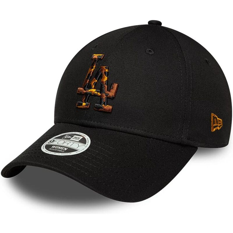 new-era-curved-brim-women-9forty-tort-infill-los-angeles-dodgers-mlb-black-adjustable-cap new-era-curved-brim-women-9forty-tort-infill-los-angeles-dodgers-mlb-black-adjustable-cap