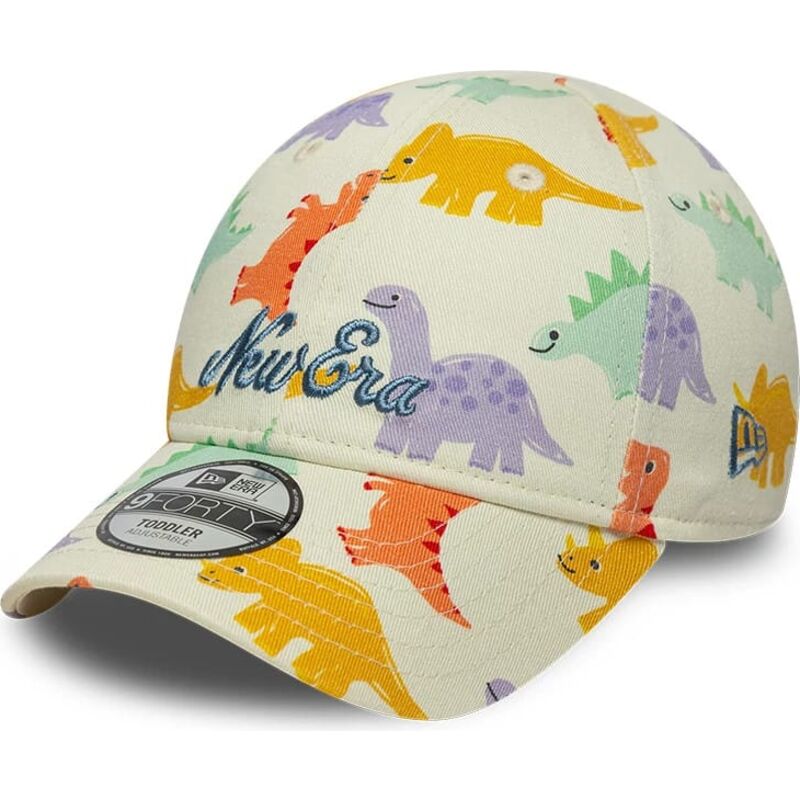 new-era-curved-brim-9forty-all-over-print-dino-multicolor-adjustable-cap new-era-curved-brim-9forty-all-over-print-dino-multicolor-adjustable-cap