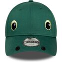 new-era-curved-brim-youth-9forty-dino-face-green-snapback-cap