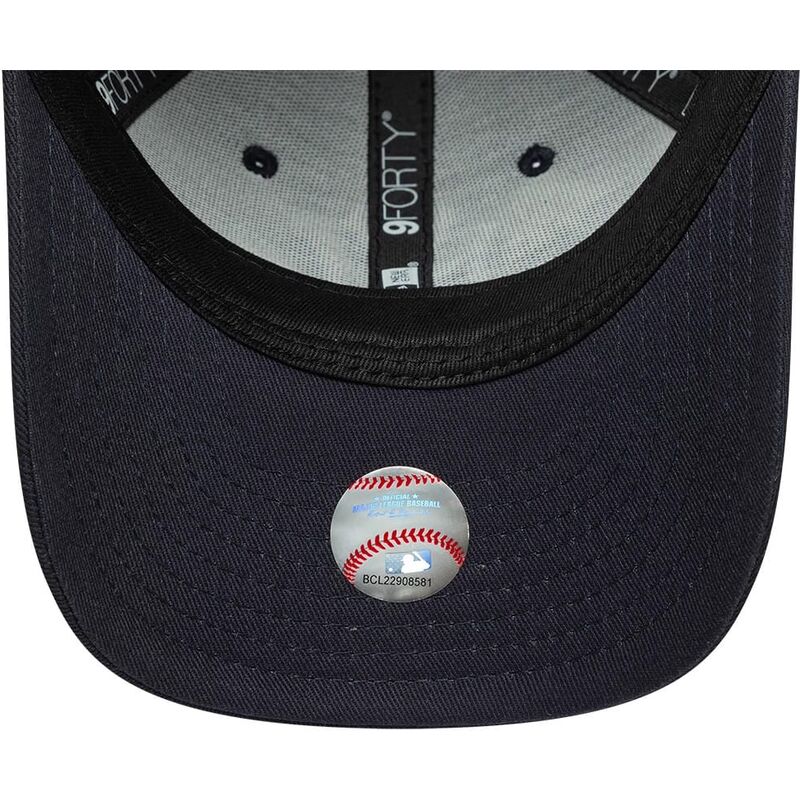new-era-curved-brim-youth-navy-blue-logo-9forty-food-icon-new-york-yankees-mlb-navy-blue-adjustable-cap