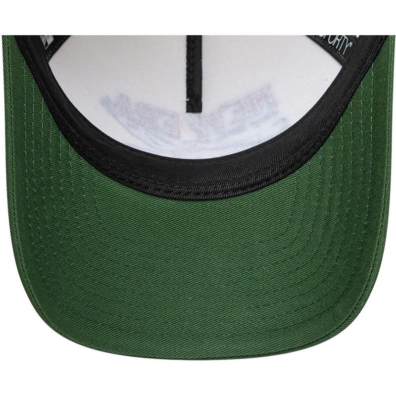 new-era-9forty-m-crown-a-frame-graphic-green-and-beige-trucker-hat new-era-9forty-m-crown-a-frame-graphic-green-and-beige-trucker-hat