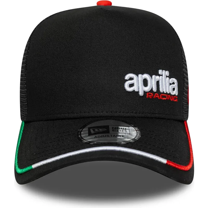 new-era-e-frame-flawless-aprilia-piaggio-black-trucker-hat