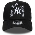 new-era-a-frame-wordmark-new-york-yankees-mlb-black-trucker-hat