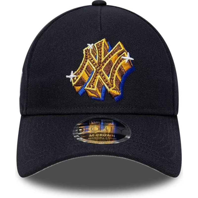 new-era-curved-brim-9forty-m-crown-a-frame-emblem-new-york-yankees-mlb-navy-blue-snapback-cap