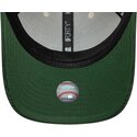 new-era-curved-brim-green-logo-9forty-m-crown-cord-los-angeles-dodgers-mlb-beige-and-green-snapback-cap
