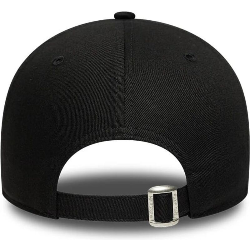 new-era-curved-brim-9forty-metallic-outline-los-angeles-dodgers-mlb-black-adjustable-cap