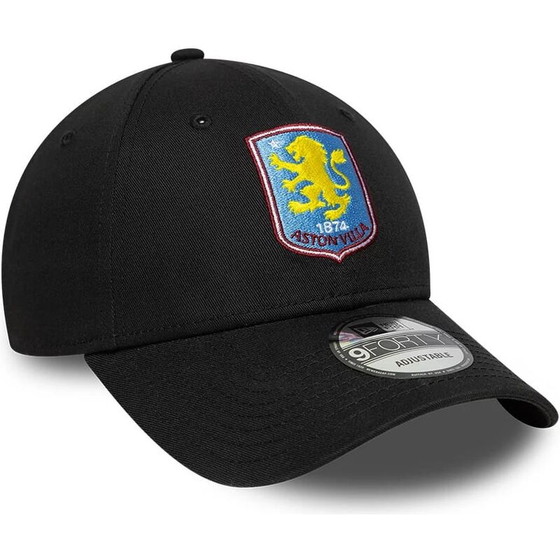 new-era-curved-brim-9forty-core-aston-villa-football-club-premier-league-black-adjustable-cap new-era-curved-brim-9forty-core-aston-villa-football-club-premier-league-black-adjustable-cap
