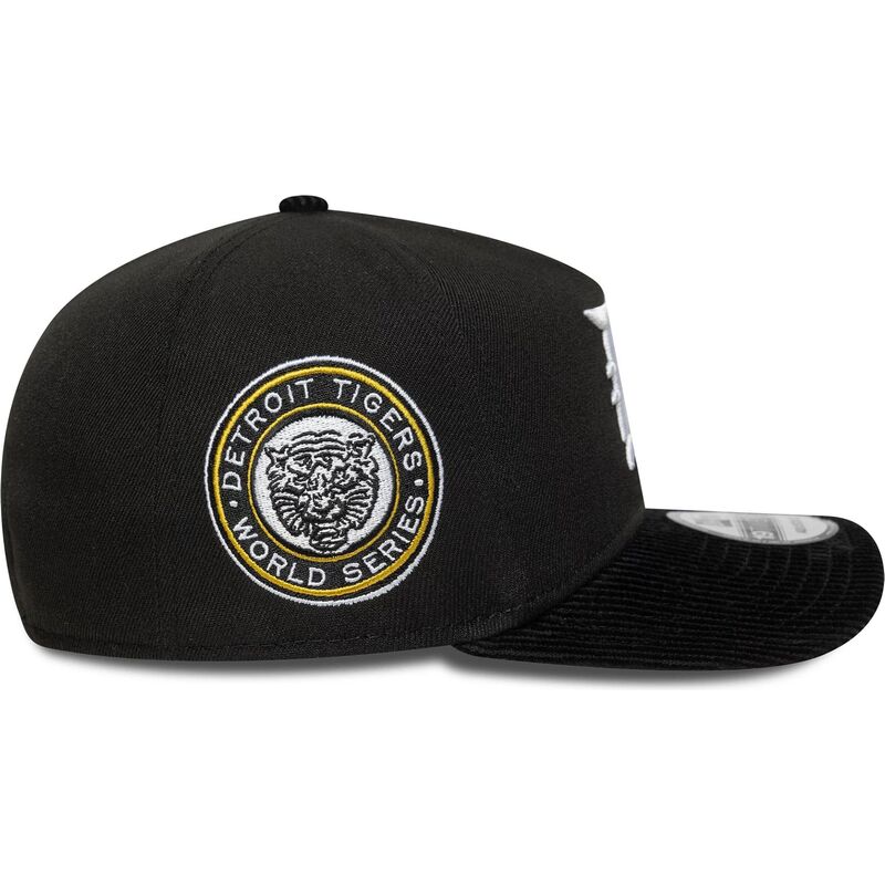 new-era-curved-brim-19twenty-cooperstown-cord-detroit-tigers-mlb-black-snapback-cap new-era-curved-brim-19twenty-cooperstown-cord-detroit-tigers-mlb-black-snapback-cap
