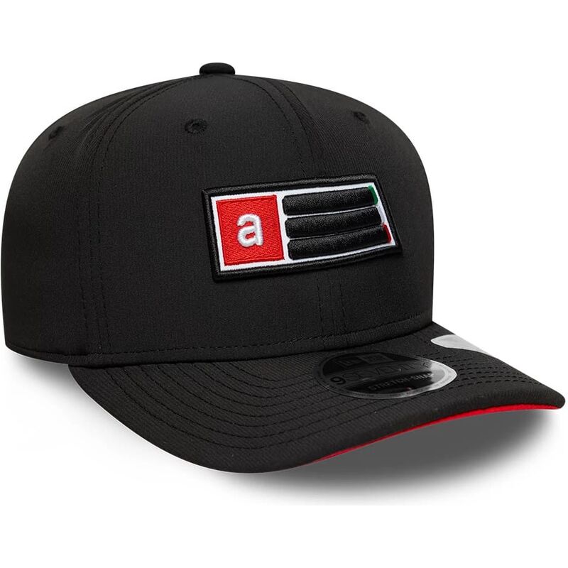 new-era-curved-brim-9seventy-stretch-snap-patch-aprilia-piaggio-black-snapback-cap
